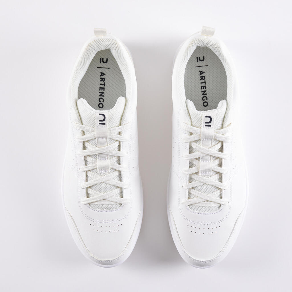 Chaussures de tennis Homme multicourt - Essential blanc cassé